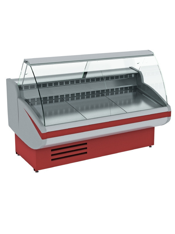 Холодильная витрина Cryspi ВПС 0,78-1,30 (Gamma-2 1800) (RAL 3004) - фото 1 - id-p105486339