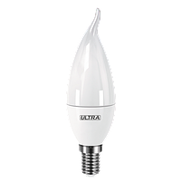 Лампа светодиодная LED-F40-5W-E14-3000K-премиум