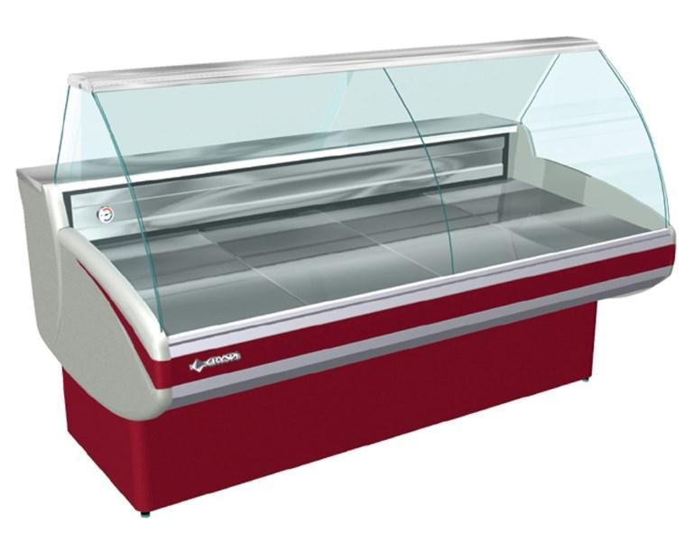 Холодильная витрина Cryspi ВПСН 0,50-0,85 (Gamma-2 SN 1200) (RAL 3004)
