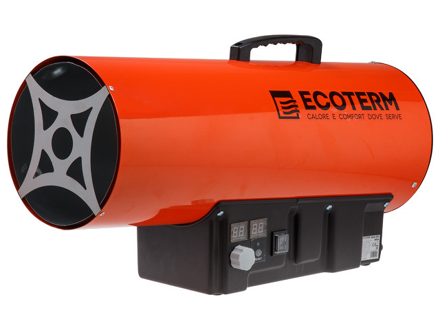Нагреватель воздуха газ. Ecoterm GHD-50T прям., 50 кВт, термостат, переносной (Мощность 50кВт;