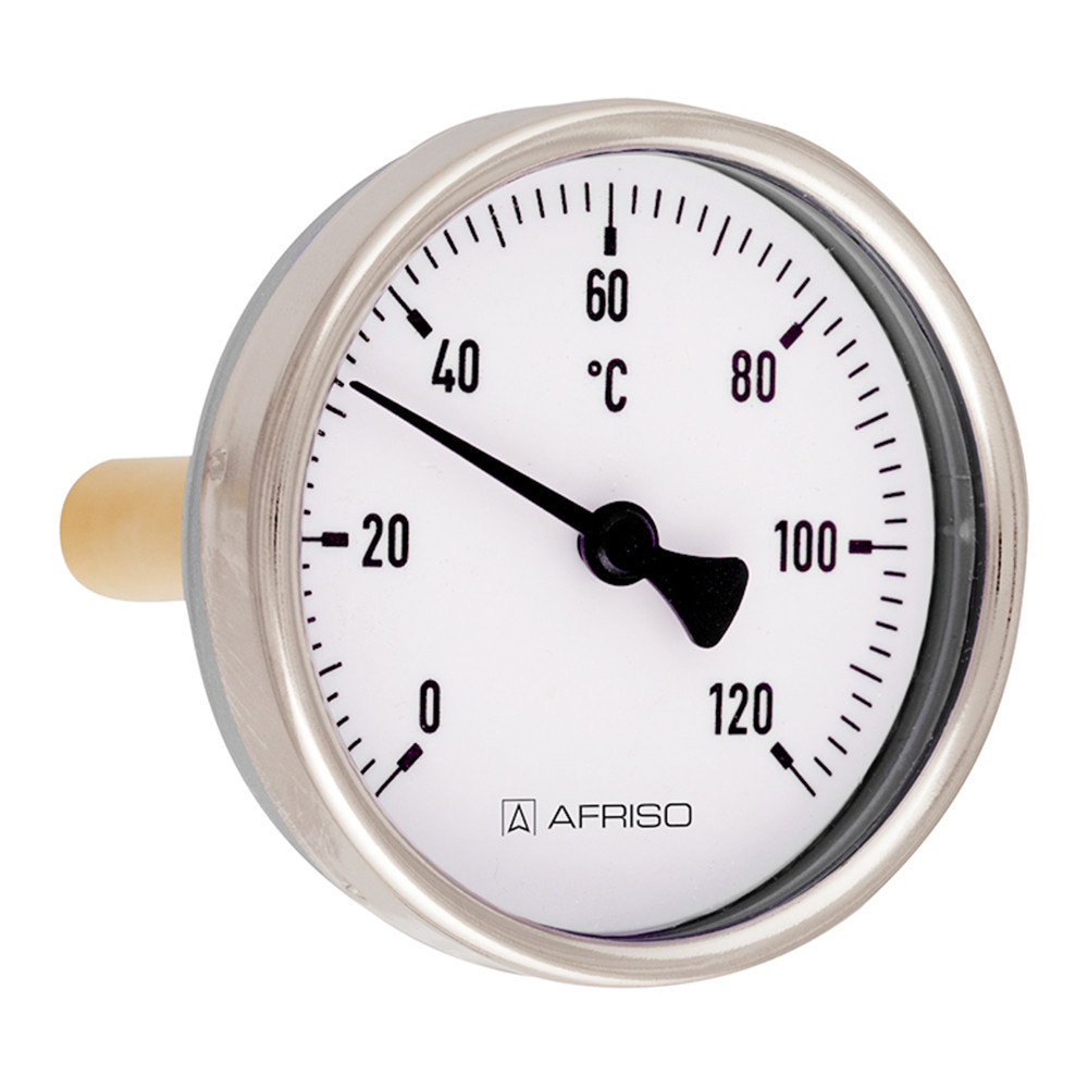 Термометр погружной для отопления до 120° С 63 мм со стержнем 40 мм Afriso - фото 1 - id-p105518226