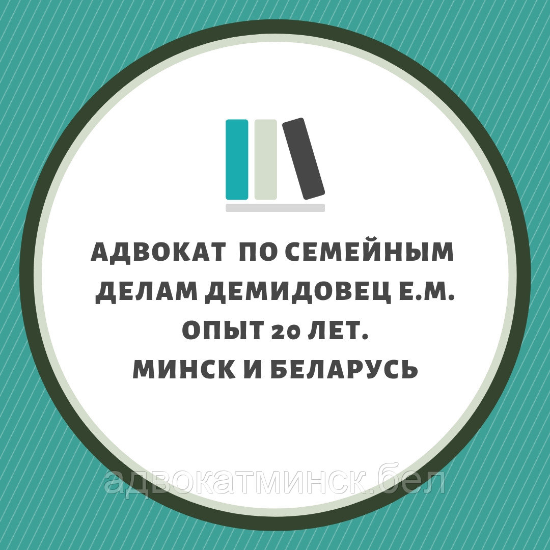 Юрконсультации, юрпомощь адвоката ДЕМИДОВЕЦ Е.М. Опыт более 23 лет. - фото 3 - id-p76444812