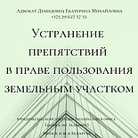 Юрконсультации, юрпомощь адвоката   ДЕМИДОВЕЦ  Е.М. Опыт более 23 лет., фото 5