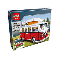 Конструктор Volkswagen T1 Camper Van 21001 (аналог LEGO 10220)