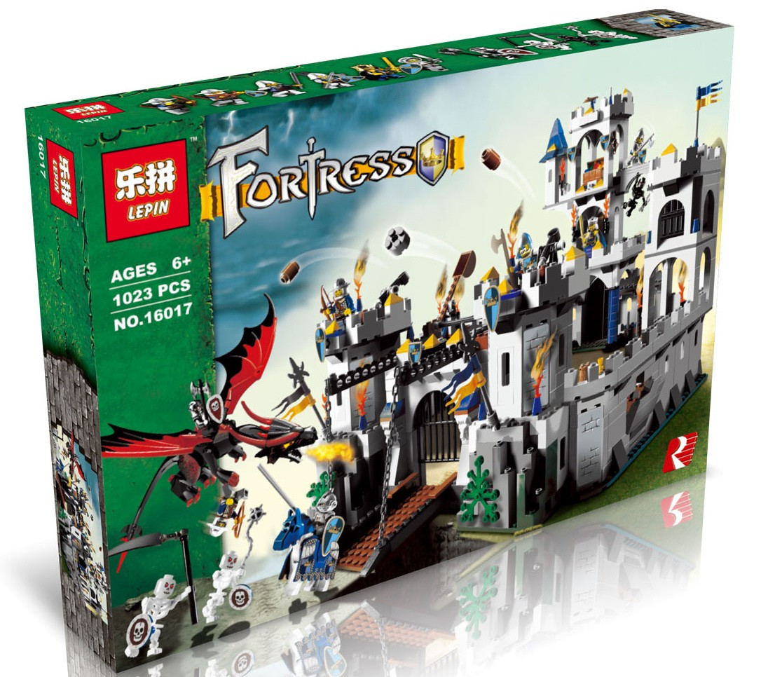 Конструктор Осада королевского замка 16017 (аналог LEGO 7094)