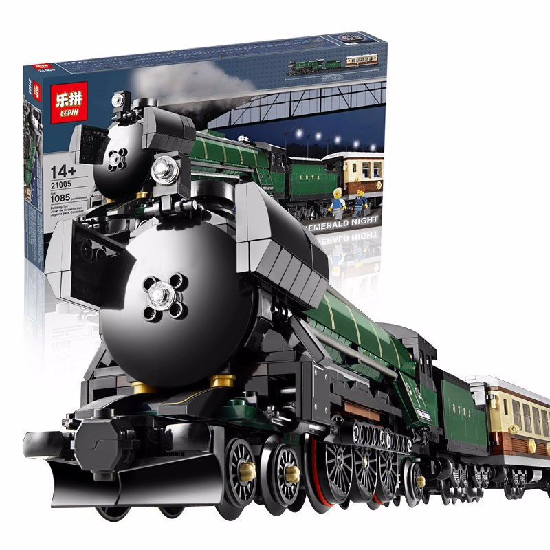 21005 Lepin Поезд Изумрудная Ночь 21005 (аналог LEGO 10194)