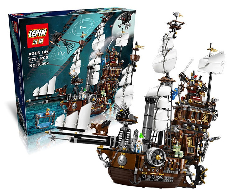 16002 Lepin Корабль Стальной Бороды (аналог LEGO 70810)