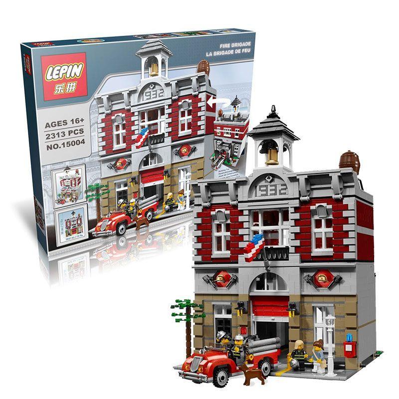 15004 Lepin Пожарная Команда (аналог Lego 10197)