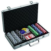 Игровой набор «Покер» 300 фишек в металлическом кейсе
