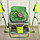АРТ-0847 Качели детские напольные "Черепашка" с ограничителем, мягкое сидение, ремни безопасности, Карапуз, фото 2