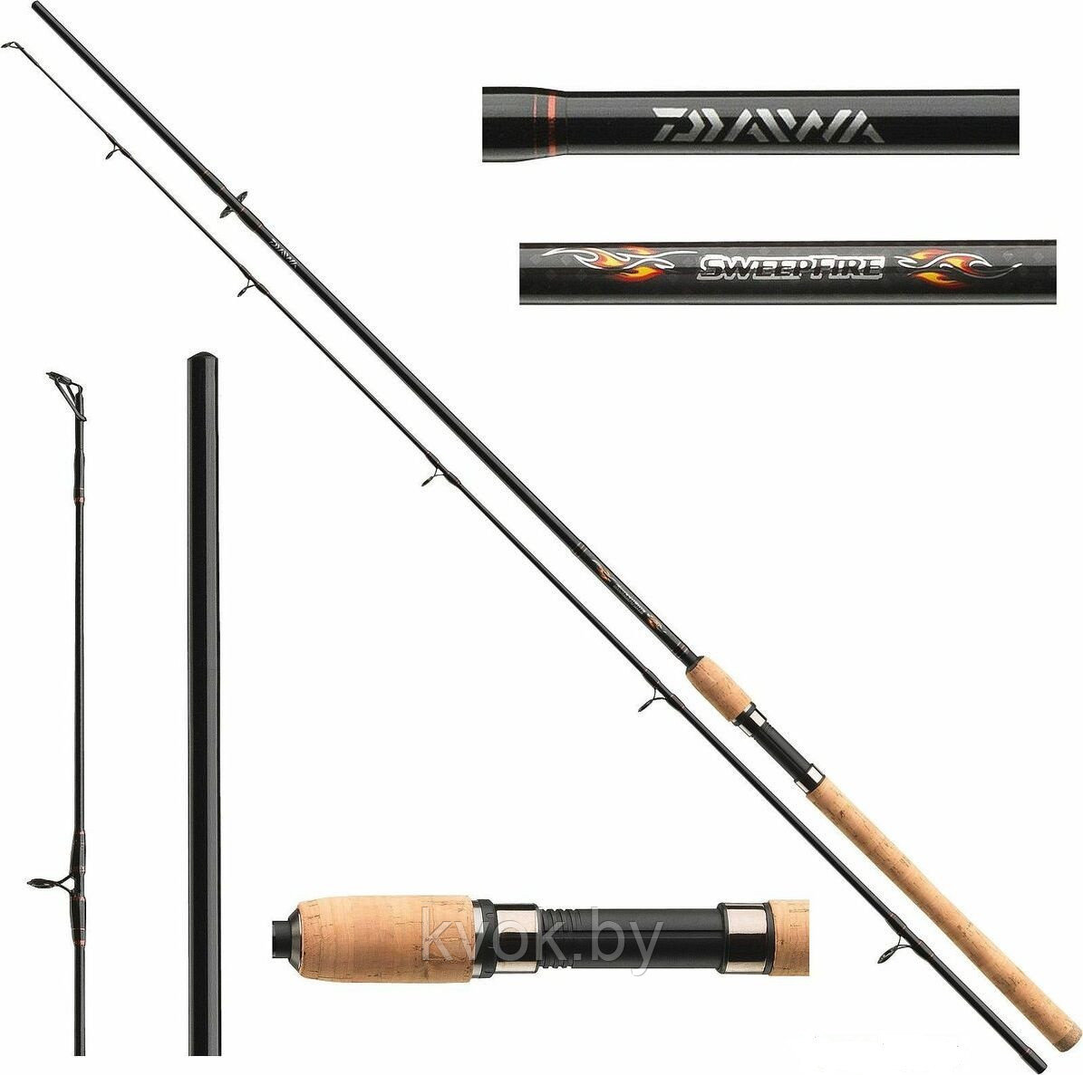 Спиннинг DAIWA Sweepfire SW702ULFS-BD 2.1 м, тест: 2-7 гр - фото 5 - id-p105527095