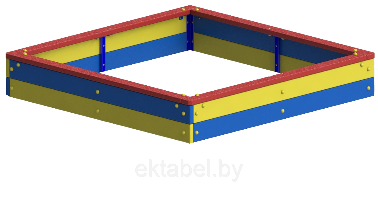 EDIO-201.2 Песочница средняя деревянная - фото 1 - id-p105527297