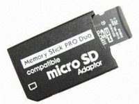 Sony Memory Stick Pro Duo 32 GB Карта памяти (MiSD 32 Gb + Переходник MS)