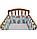 FE10114 Бортик защитный в кроватку "Сони", бязь, 360х32 см, Фан Экотекс, Funecotex, бежевый, фото 2