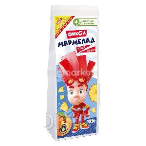 Мармелад желейный "Персик-Ананас" "ФИКСИ-МАРМЕЛАД",105гр, 1/12, фото 2