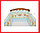 FE10142 Бортик защитный в кроватку на молнии "Мишутка и зайка", 43х360 см, Фан Экотекс, Funecotex, розовый, фото 2