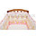 FE10143 Бортик защитный в кроватку на молнии "Сонный мишка", 43х360 см, Фан Экотекс, Funecotex, салатовый, фото 2