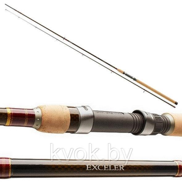 Спиннинг DAIWA Exceler Jigger 2.4 м, тест: 5-25 гр - фото 9 - id-p105531621