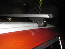 Багажник Атлант для Opel Mokka с интегрированными рейлингами (прямоугольная дуга)