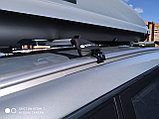 Багажник Modula серебристые  для Mitsubishi Outlander 2012-…, на интегрированные рейлинги, фото 7