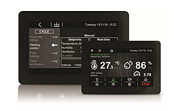 EVCMC539N9E EVCO Контроллер Vcolor 539 M&L для шкафов и теплиц дисплей 5"