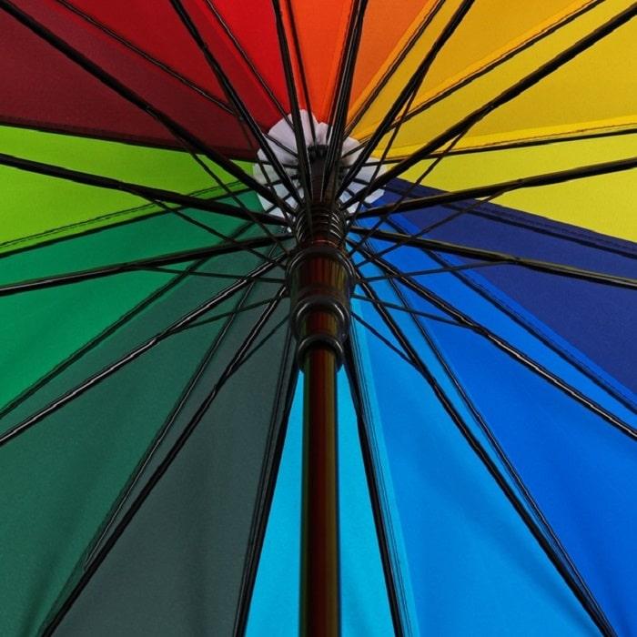 Зонт-трость «Радужный» полуавтомат - фото 3 - id-p105529466