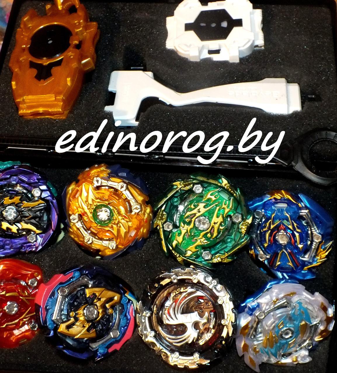 Суперкомплект 6 поколения 8 колекционых блейдов + Чемодан для BeyBlade