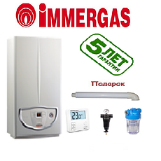 Газовый котел IMMERGAS MINI EOLO 28 3E (турбированный, двухконтурный)., фото 2