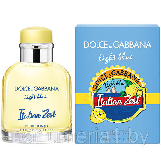 Dolce Gabbana Light Blue Italian Zest Pour Homme