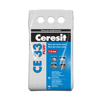 Ceresit CE 33 Plus Фуга для узких швов 2кг 2кг, бежевый 43