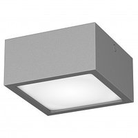 Светильник ZOLLA QUAD LED-SQ 8W 640LM СЕРЫЙ 3000K/4000К IP65 (в комплекте)