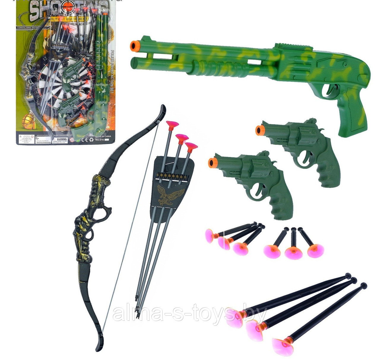 Набор оружия игрушечный - фото 1 - id-p105553553