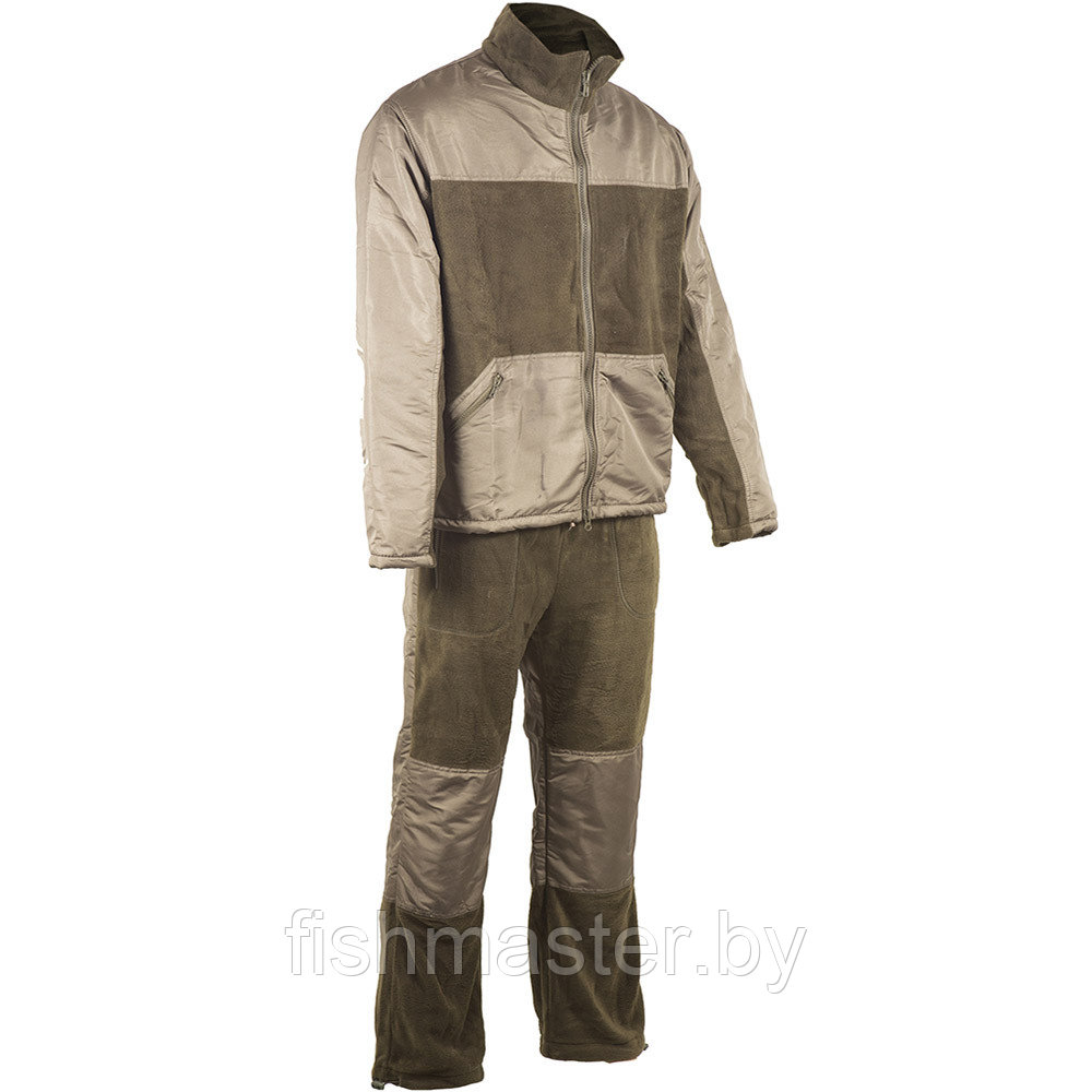 Флисовый костюм Пикник Люкс, Huntsman, хаки