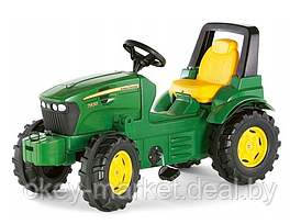 Детский педальный трактор Rolly Toys Farmtrac John Deere 700028