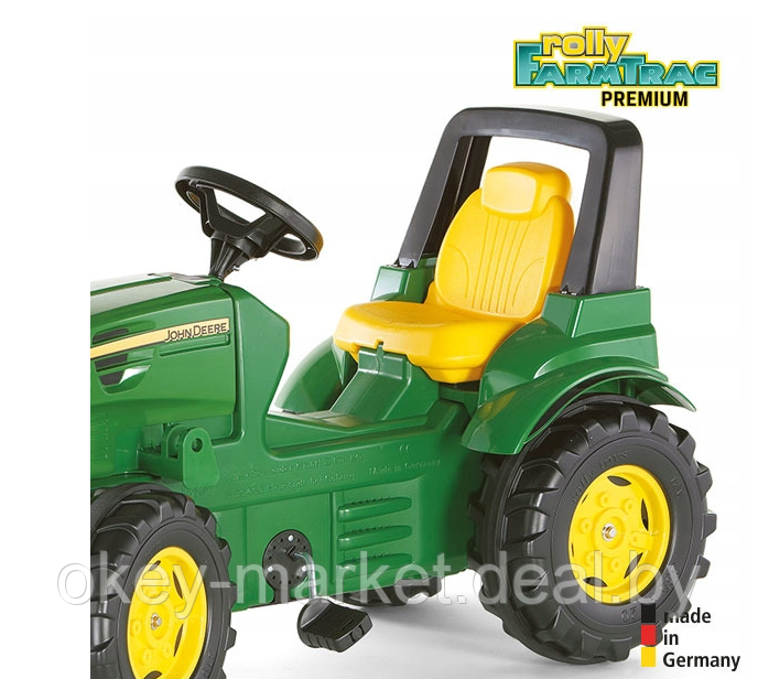 Детский педальный трактор Rolly Toys Farmtrac John Deere 700028 - фото 2 - id-p105556122