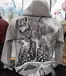Толстовка MF Зимние волки 48размер, фото 3