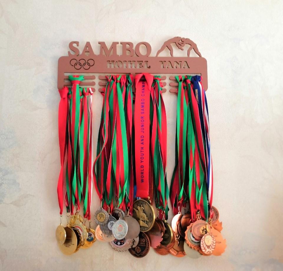 Медальница "Самбо" - фото 1 - id-p105558018