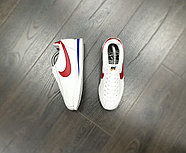 Кроссовки Nike Cortez White Red Blue, фото 3