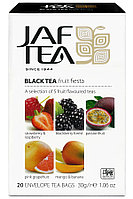 Чай JAF TEA Fruit fiesta 20 пак.*1,5 г. черный (ассорти)