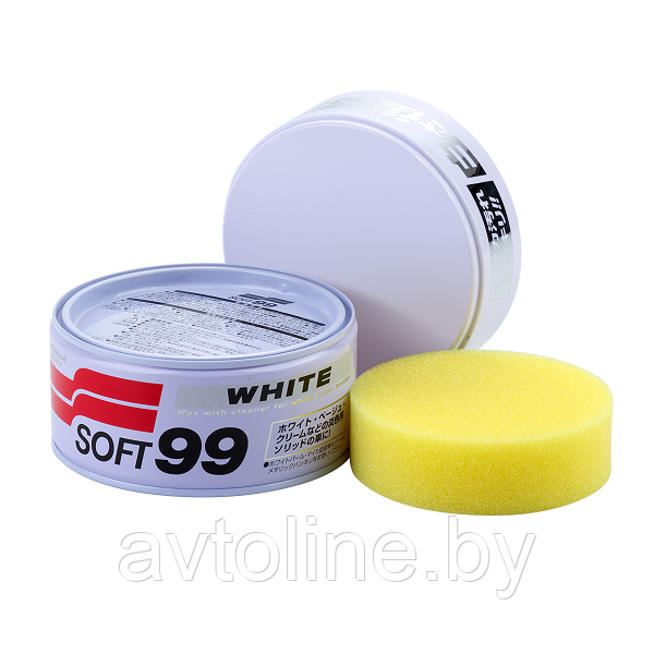 Полироль для кузова защитный Soft99 Soft Wax для светлых, 350 гр - фото 1 - id-p105411122