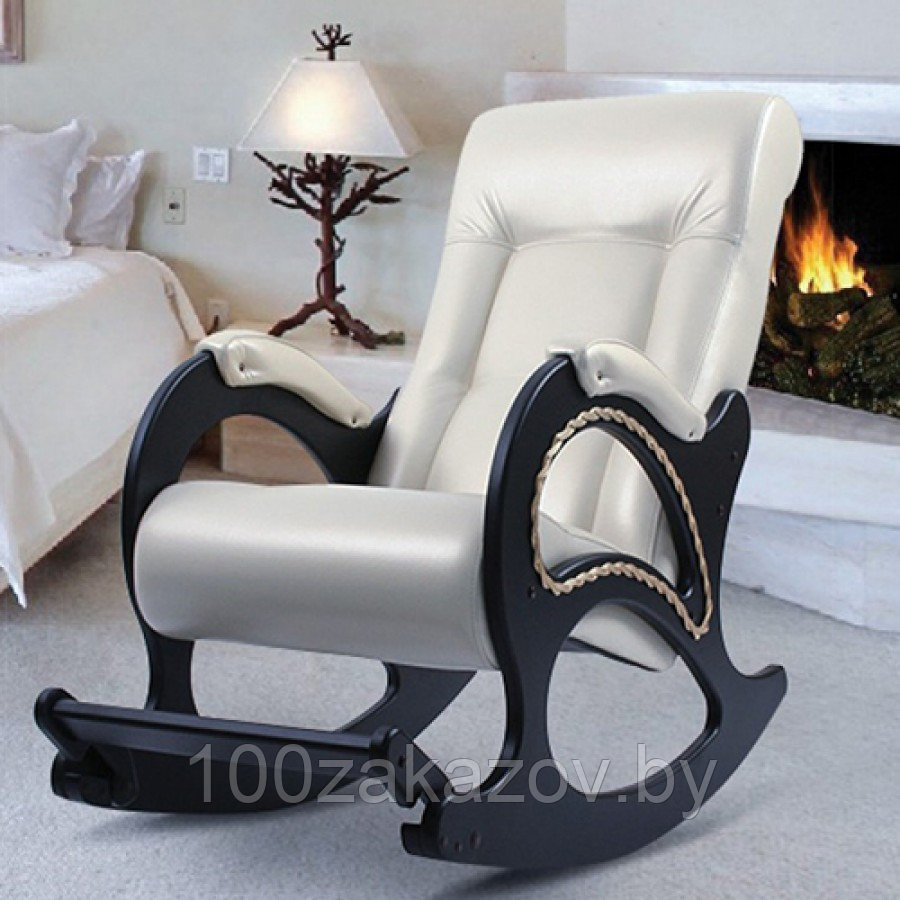Кресло качалка с подножкой модель 44 Кресло для отдыха - фото 2 - id-p105579180