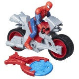 Человек-паук на мотоцикле Hasbro Spider-Man B9705