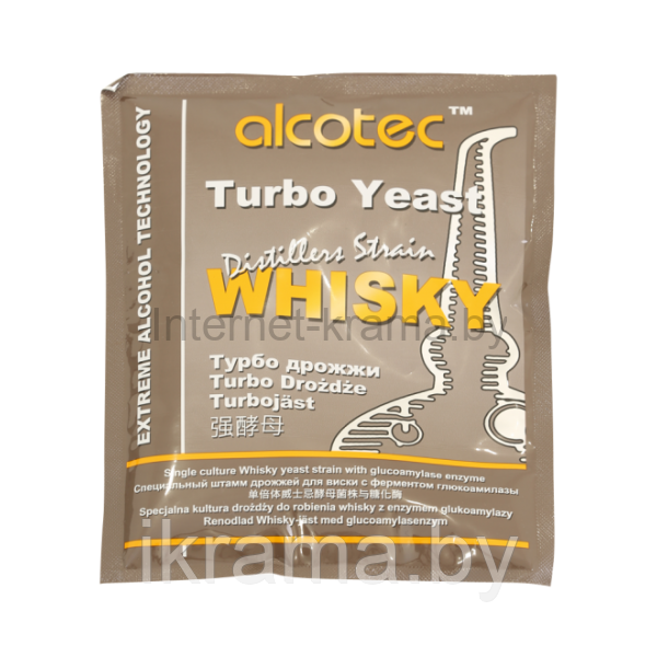 Турбо-дрожжи Alcotec Whisky Turbo 80 г. - фото 1 - id-p93392016