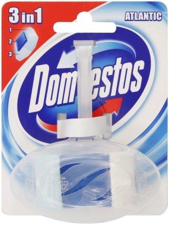 Блок для унитаза в пластиковом подвесе Domestos 40 г, «Атлантик» - фото 4 - id-p105596595