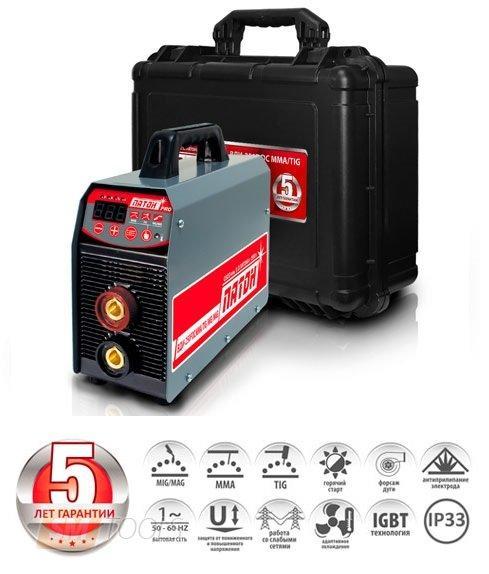 Аппарат для аргонодуговой сварки ПАТОН АДИ-200PRO AC/DC TIG/MMA