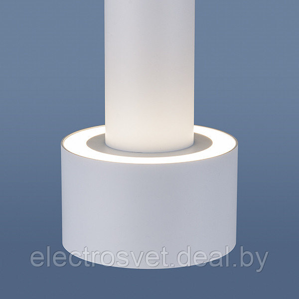 Накладной потолочный светодиодный светильник DLR033 9W 4200K 3300 белый/хром - фото 2 - id-p105612251