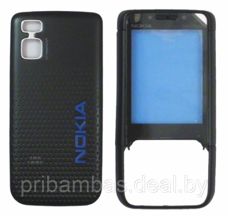 Корпус для Nokia 5610 без средней части черный совместимый - фото 1 - id-p249682