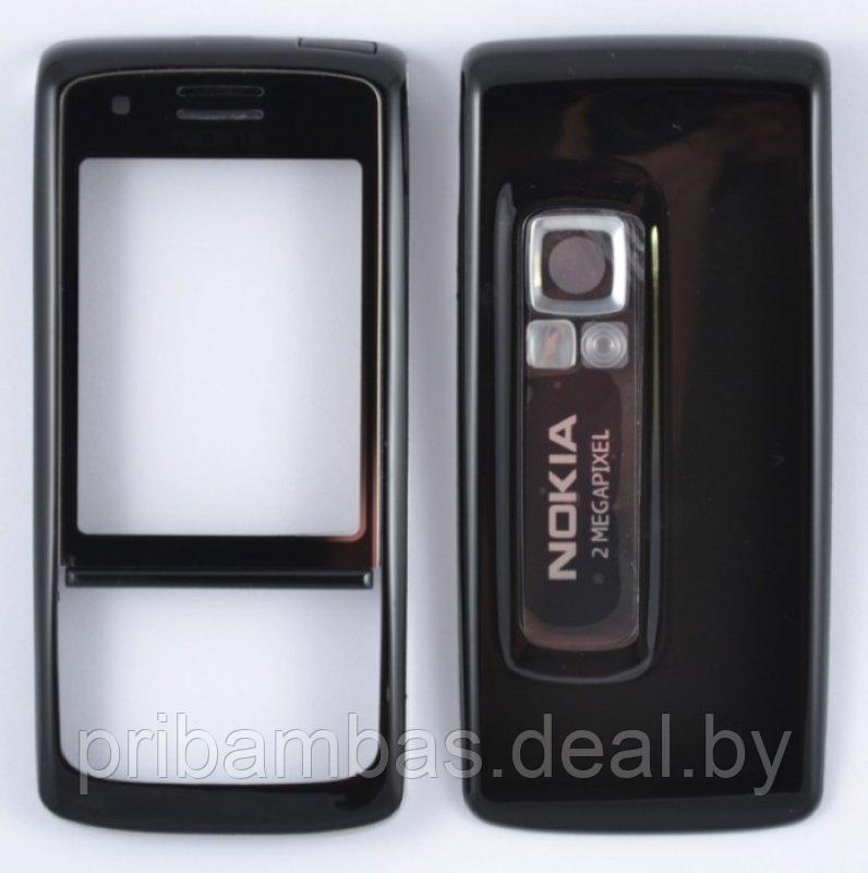 Корпус для Nokia 6288 без средней части черный совместимый - фото 1 - id-p249749