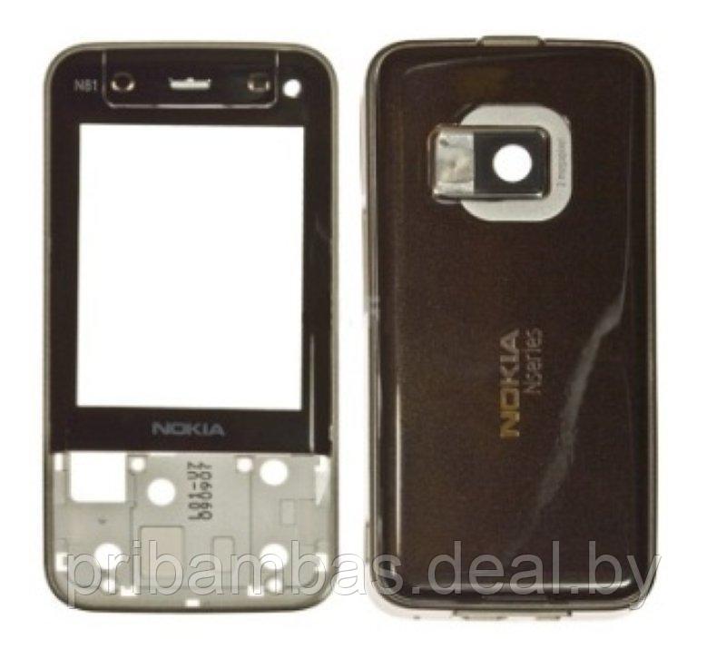 Корпус для Nokia N81 черный совместимый - фото 1 - id-p249897