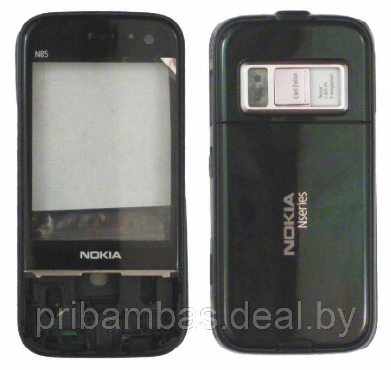 Корпус для Nokia N85 черный совместимый - фото 1 - id-p249905